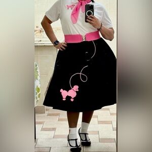 Sock Hop Poodle Skirt Costume